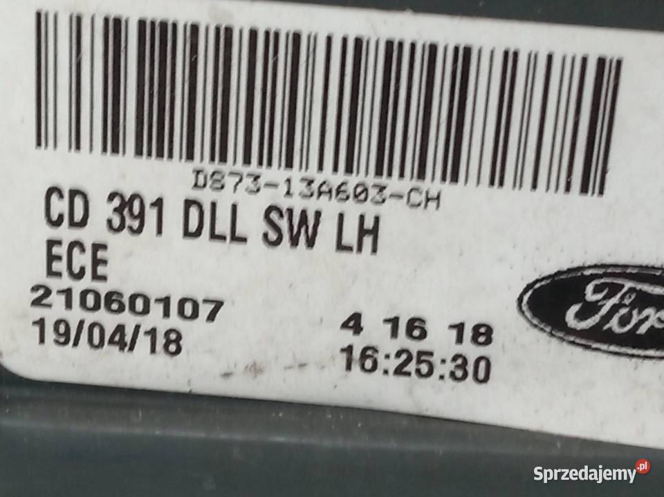LAMPA TYŁ W KLAPĘ LEWA KOMBI LED DS7313A603CH