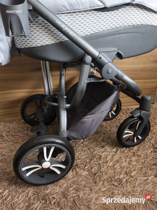Wózek Bebetto Holland 3w1 nosidełko Cybex Aton 5 Boratyn