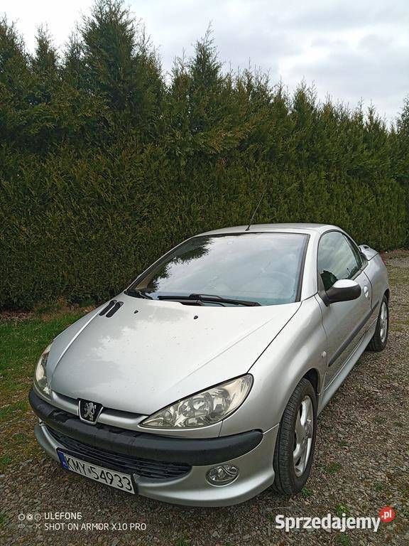 Peugeot 206CC bez korozji 212 kabriolet małopolskie