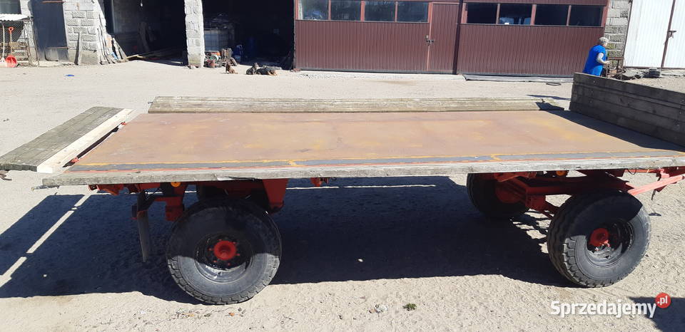 Przyczepa wywrotka HL 8011 zarejestrowana Turek