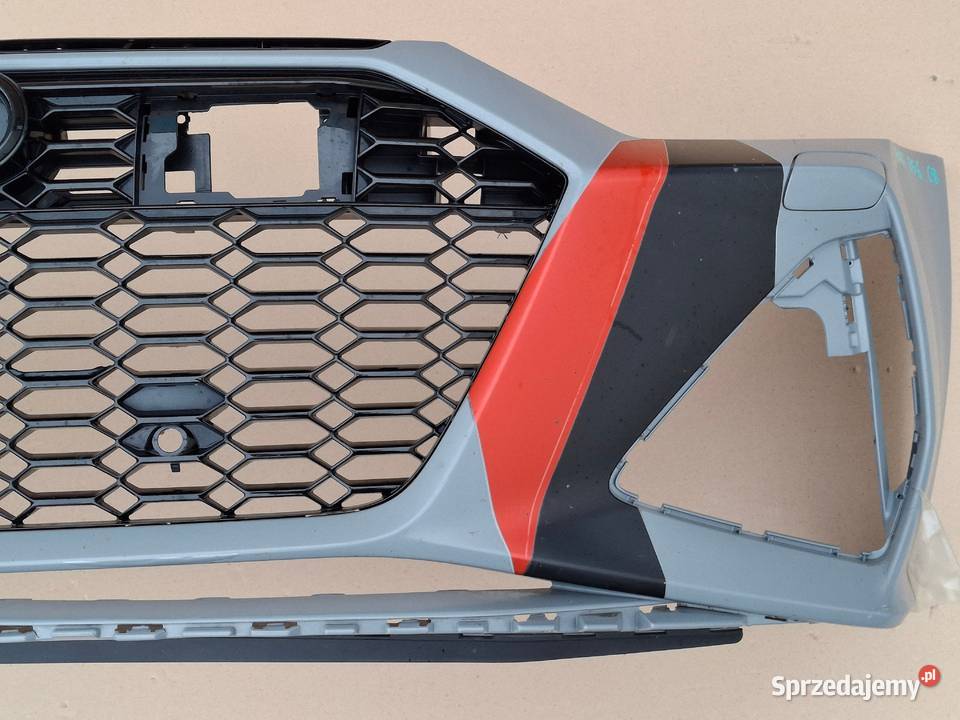 AUDI RS6 C8 RS7 ZDERZAK PRZÓD PRZEDNI ORYGINAŁ Bieleń