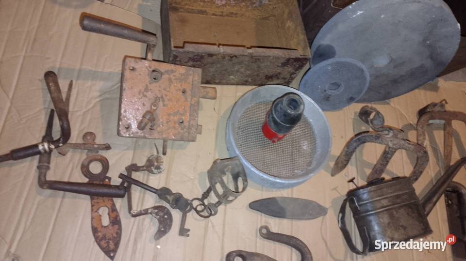 Skrzynki zamek poduszkowy i inne rzeczy Namysłów