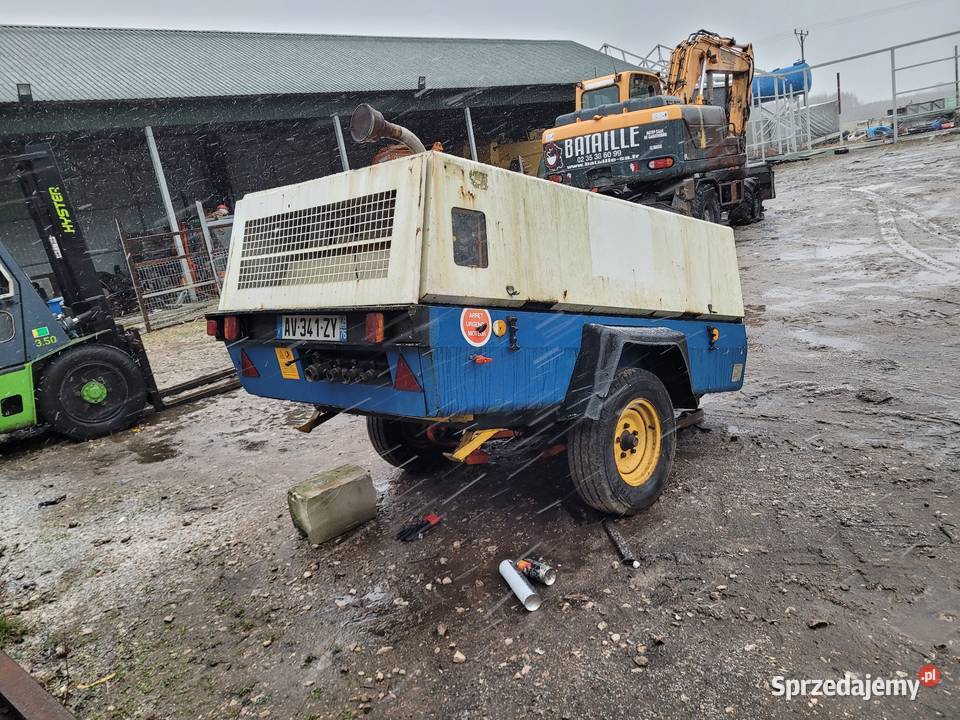 Sprężarka mobilna atlas copco śrubowy  Wyszków