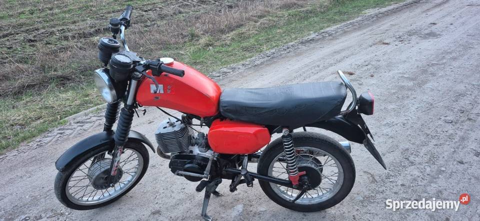 MZ ETZ 150 czerwony Biała Podlaska