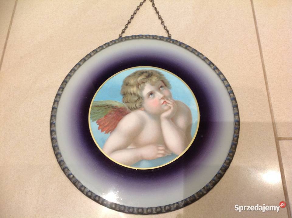 Przedwojenny Obrazek Viktoriański w Cynowej