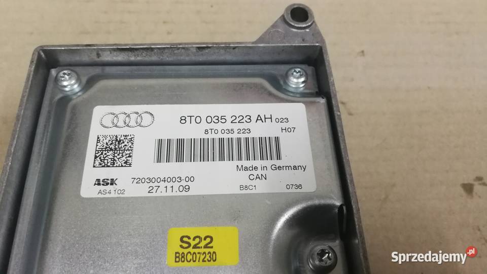 WZMACNIACZ RADIA AUDI A4 B8 A5 Q5 8T0035223AH śląskie Przystajń sprzedam