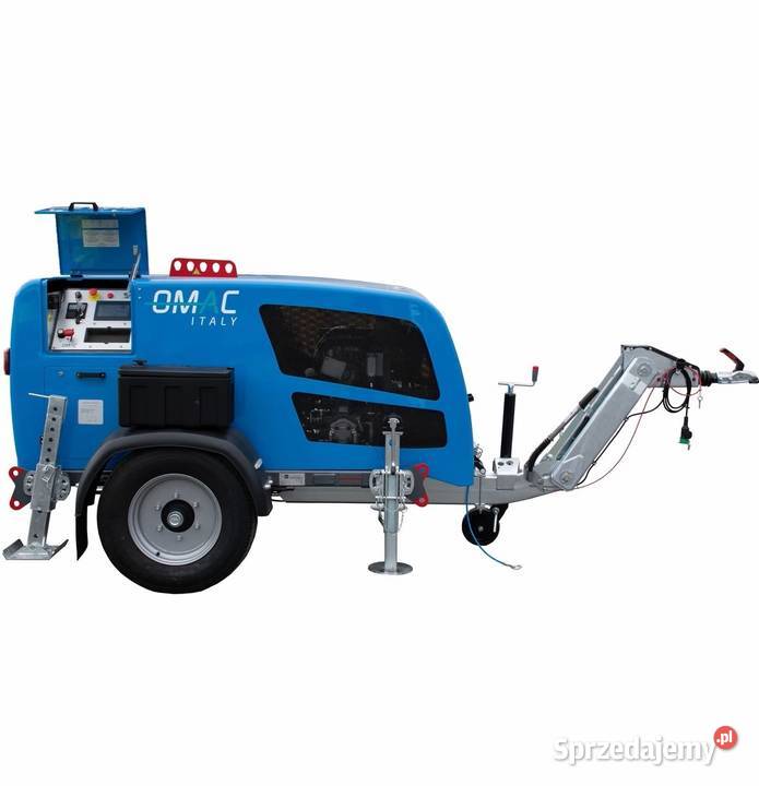 Wciągarka linowa do kabli OMAC UP40 4 tony 40 kN Pozostałe Cielcza sprzedam