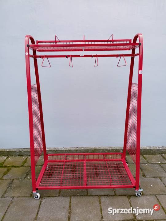 Wieszak mobilny 4stanowiskowy szatnia straż kujawsko-pomorskie Bydgoszcz