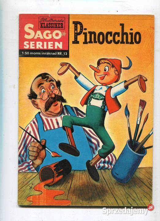 Sagoserien 13 Pinocchio KOMIKS Szczecin
