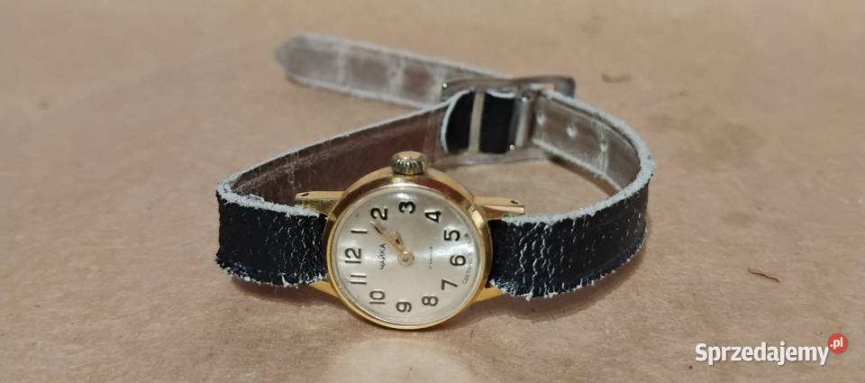 Zegarek Damski Czajka 17 JEWELS pozłacany AU Opole