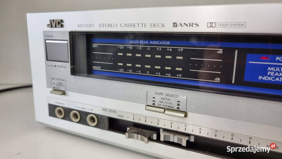 JVC KD D20 KDD20 magnetofon cassette deck Międzychód
