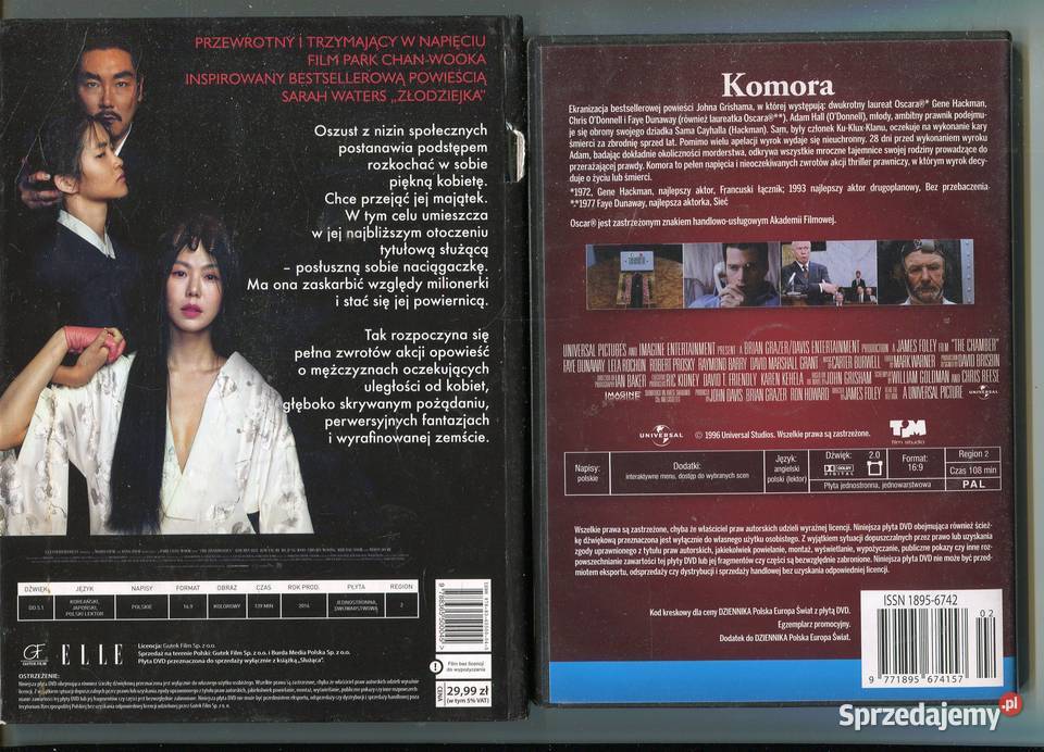 Służąca Komora 2 Filmy DVD Szczecin
