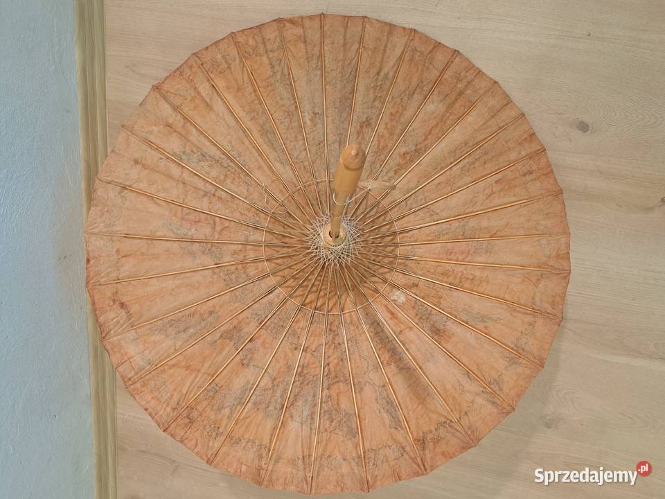 Chińska japońska parasolka parasol rekwizyt Rękodzieło Olkusz sprzedam