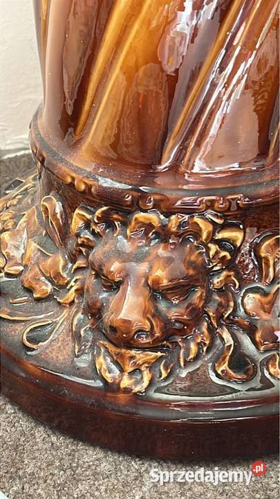 Porcelanowy postument Do kwiatów Pod rzeźbę czy Gdańsk
