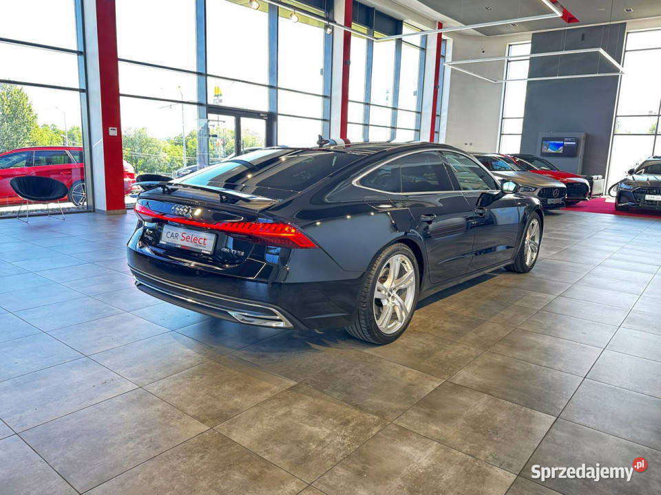 Audi A7 Sportback 45TFSI 245 Stronic 2020 r elektrochrom. lusterko wst. małopolskie Myślenice