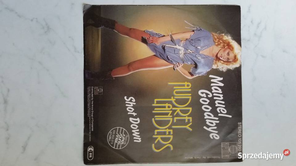 AUDREY LANDERS Manuel Goodbye Shot Down 1983 7sp płyta winylowa Puławy sprzedam