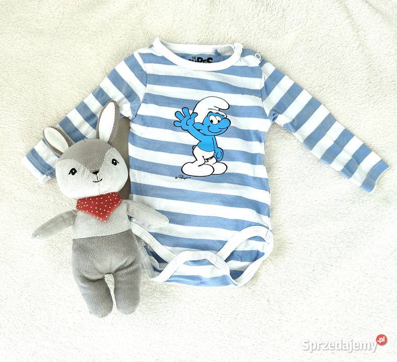 Body dziecięce Sinsay 62 bawełna smerf Smurfs Szczecin