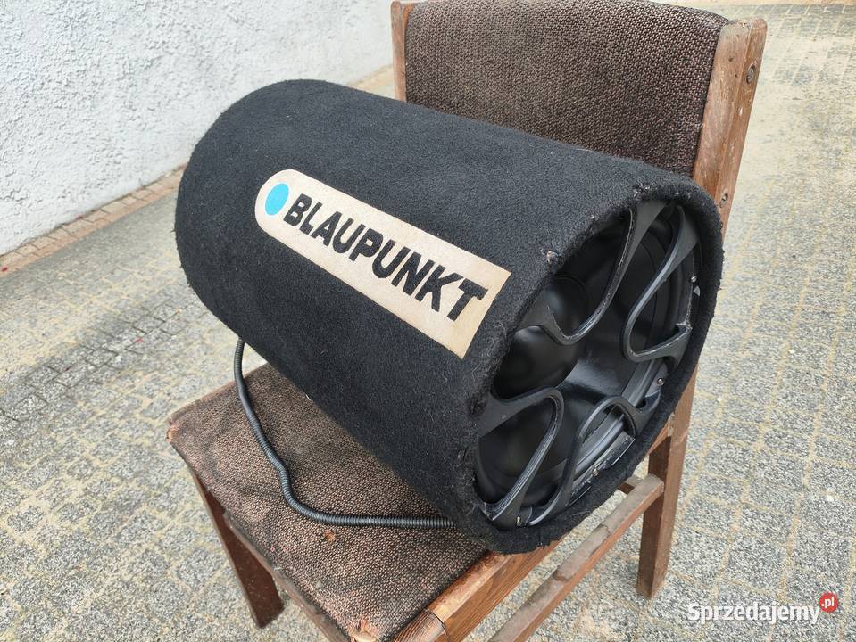Tuba bassowa basowa subwoofer Blaupunkt Głośniki śląskie Niegowonice