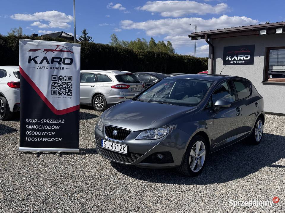 Seat Ibiza 2011r GWARANCJA Niski Przebieg Paniówki