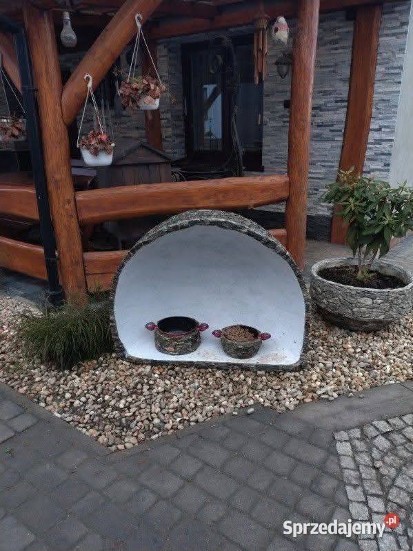 Układanie kamienia studnie dekoracyjne donice sprzedam