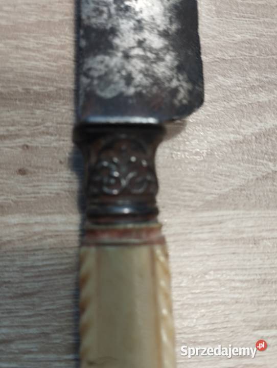 Nóż kuchenny stary Napoleon III Francja Bogdaniec