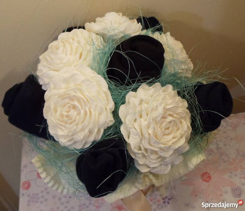 Bukiet skarpetek mężczyzny Rękodzieło Katowice