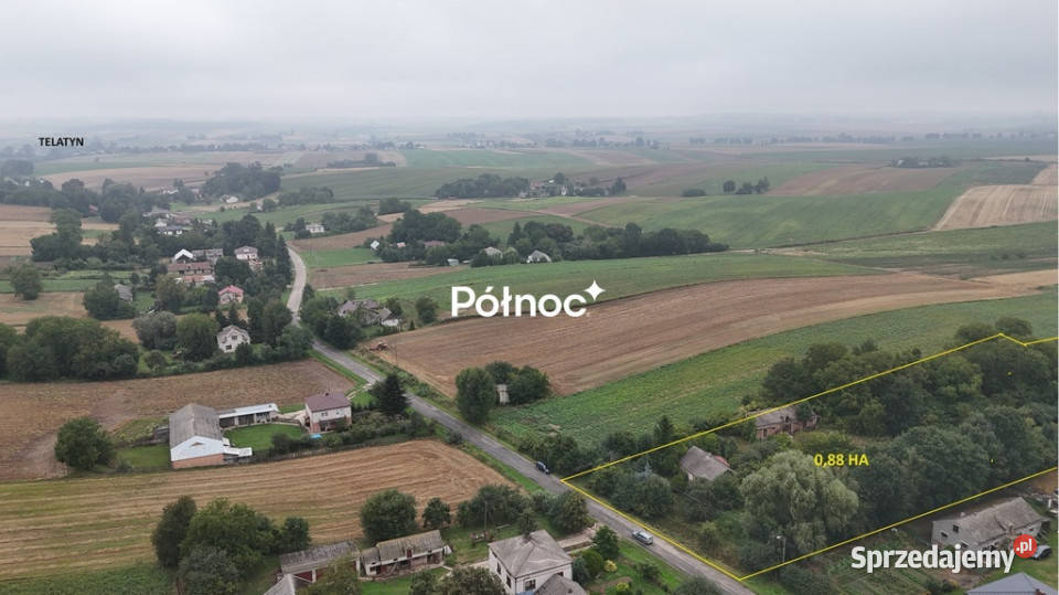 Gospodarstwo rolne dom pole i sad 088 ha lubelskie Telatyn