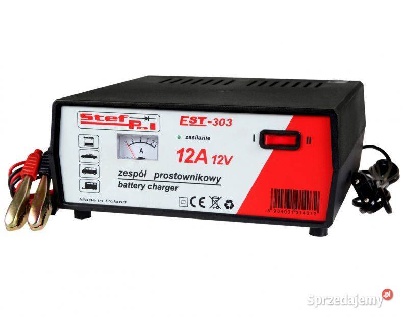 Prostownik STEFPOL EST303 12V12A 696x685x652 Elektronika