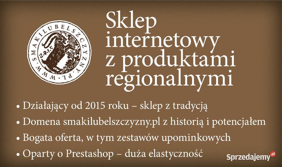Sklep internetowy domena SmakiLubelszczyzny Lublin