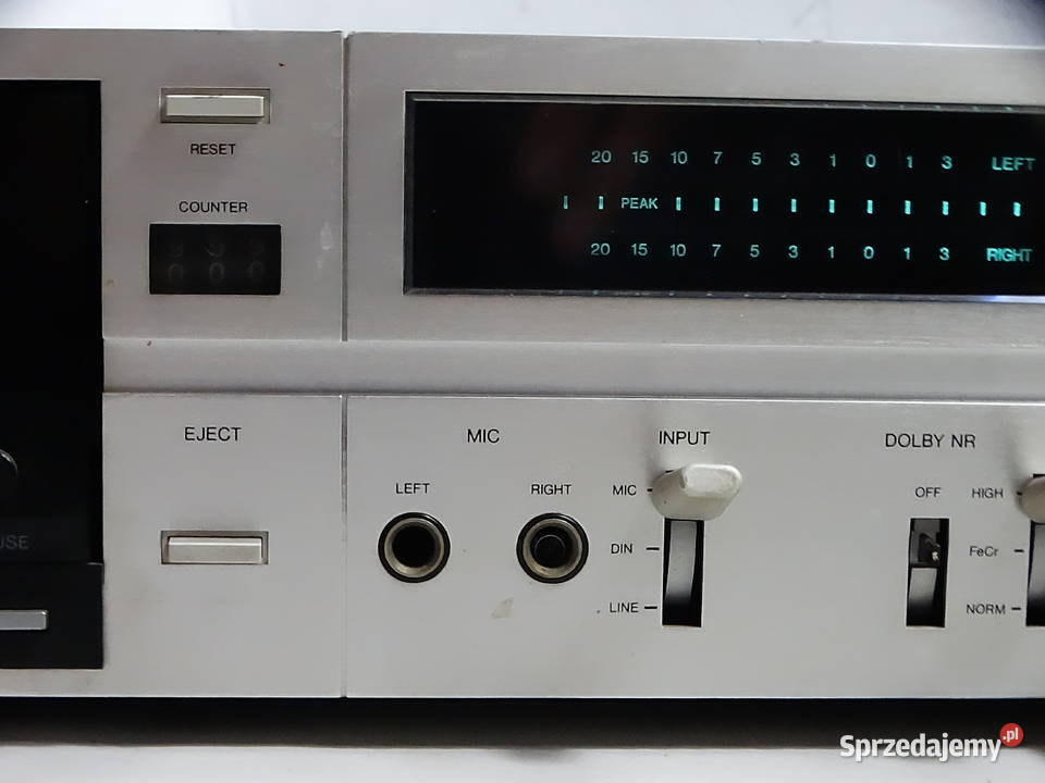 Magnetofon kasetowy BASF D6234 HiFi Vintage Deck Magnetofony Biłgoraj
