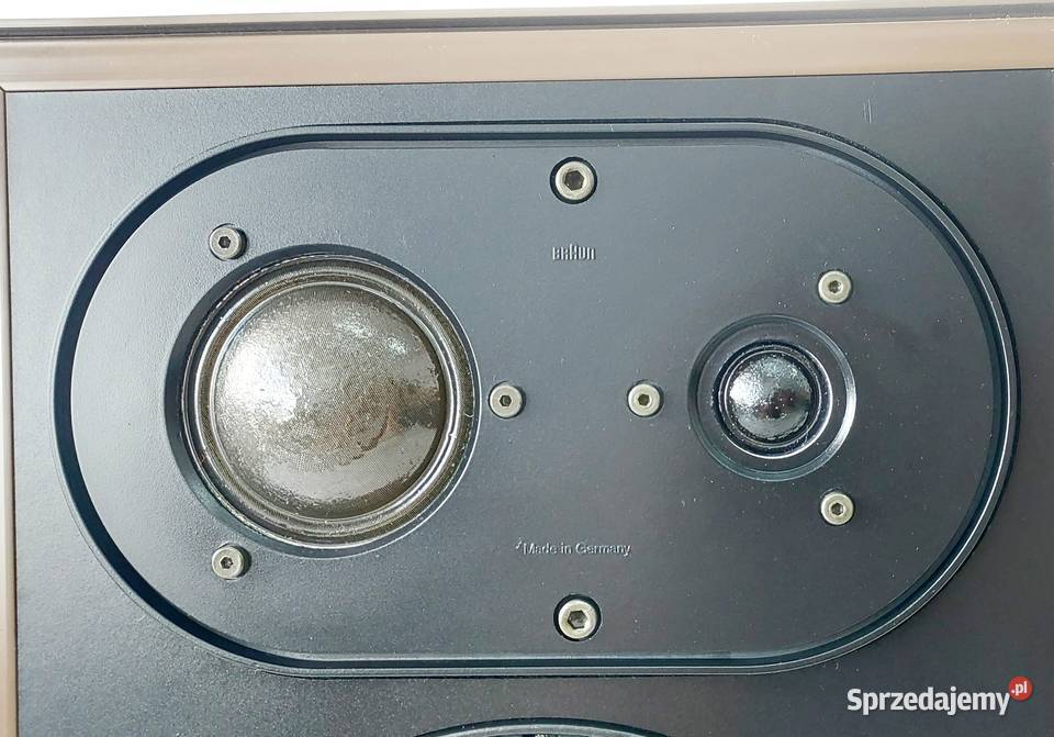 BRAUN L 8060 HE Rewelacyjne Kolumny Głośniki Starachowice