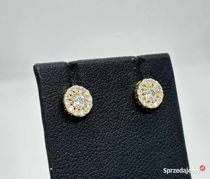 Nowe Złote Kolczyki pr 585 105g Elbląg