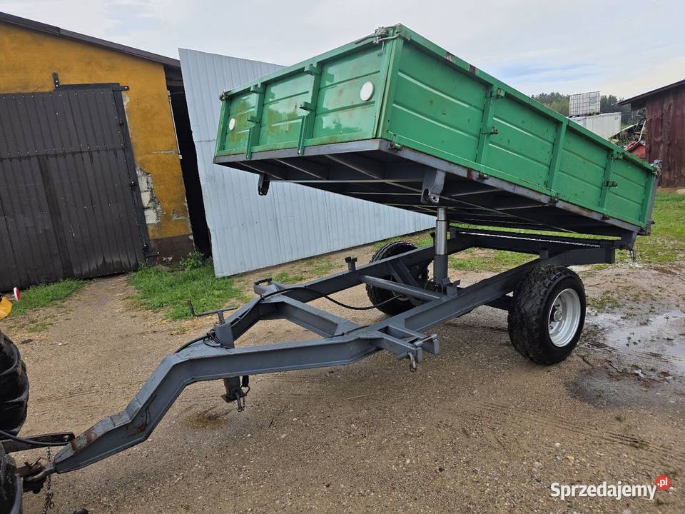 Przyczepa wywrotka 3 strony Rutki-Kossaki