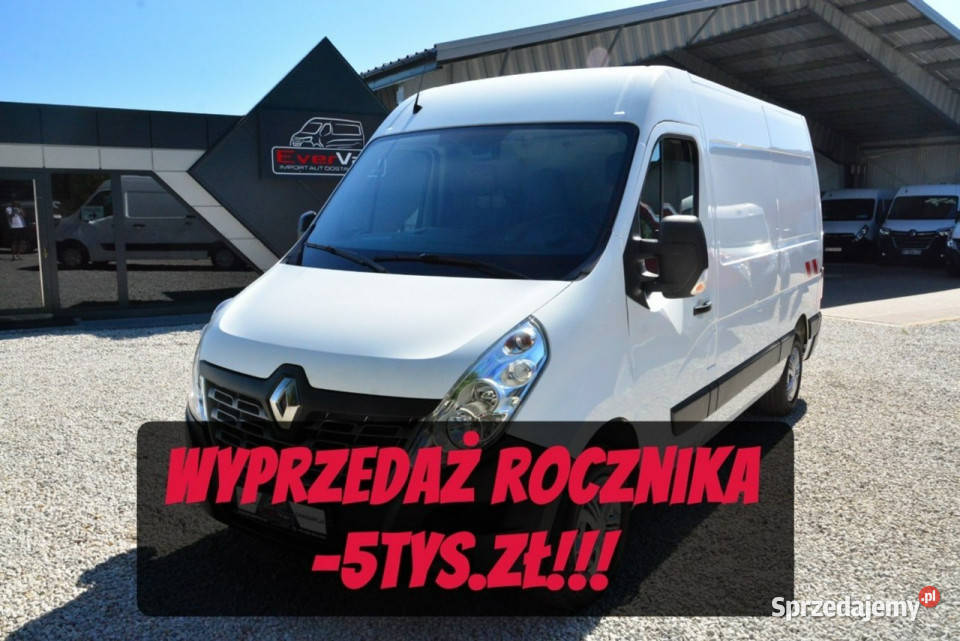 Renault Master średniak L2H2 3 osobowy blaszak Warszawa