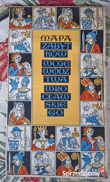 Mapa zabytków Województwa Wrocławskiego mapa Kraków