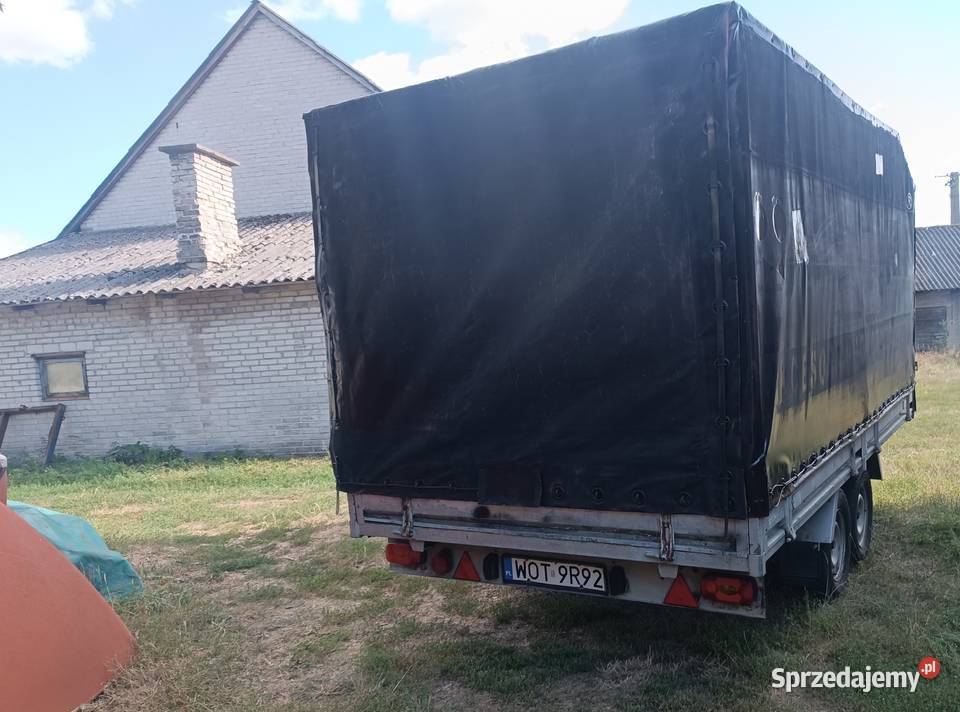 Przyczepa Niewiadów 45x2x2 DMC 2000 mazowieckie Celestynów sprzedam