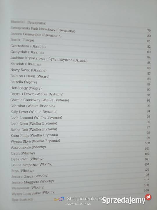 100 sto cudów przyrody w Europie album mazowieckie
