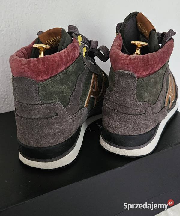 Armani 43 Sneakersy buty EA7 sportowe oryginał skóra Warszawa