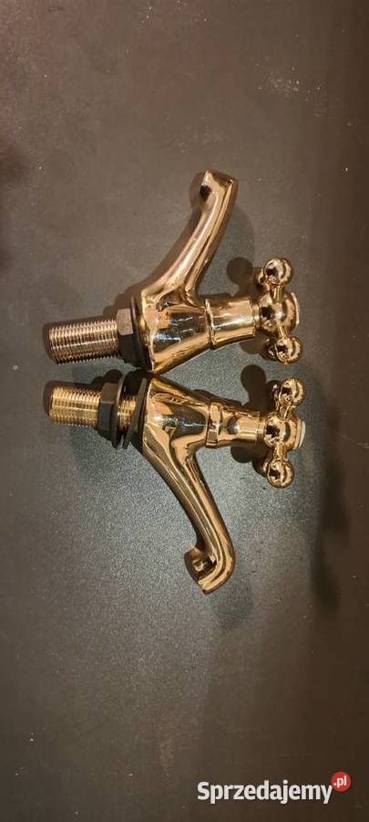 Angielski złote krany retro Białystok