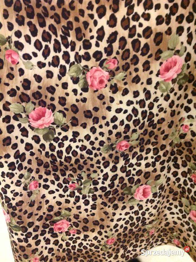 Spódnica damska Panterka Róże r S Nowa Sól