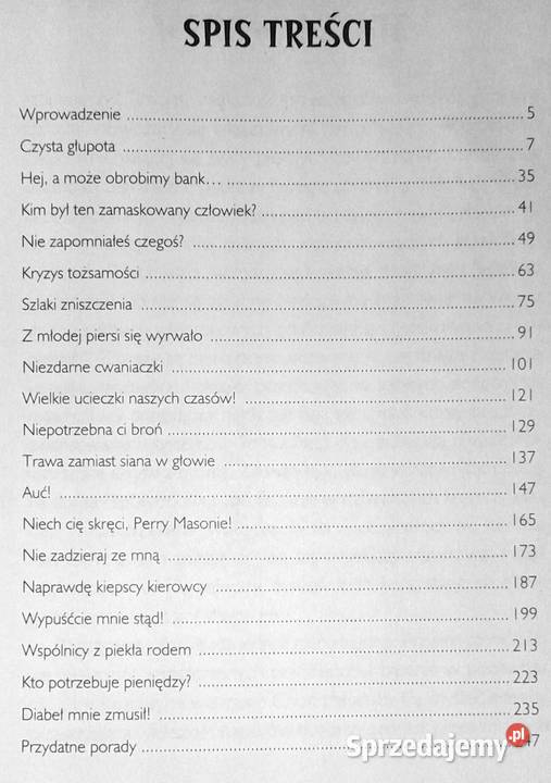 Najgłupsi przestępcy Wendy Lewis Chełm