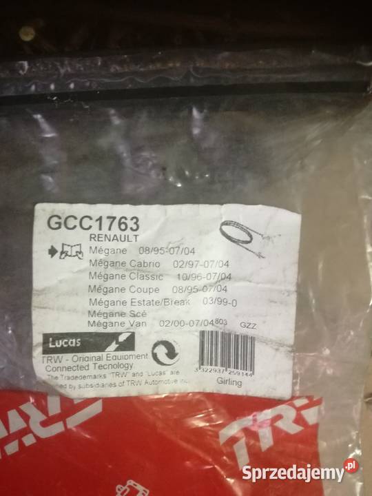 Linka sprzęgła Renault Megane TRW GCC1763 Nowa Kiełczów