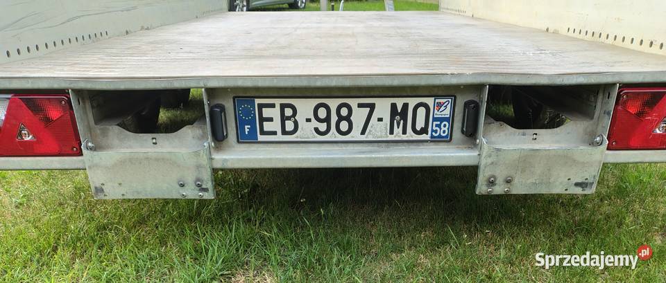 Przyczepa Anssems laweta platforma 1500DMC
