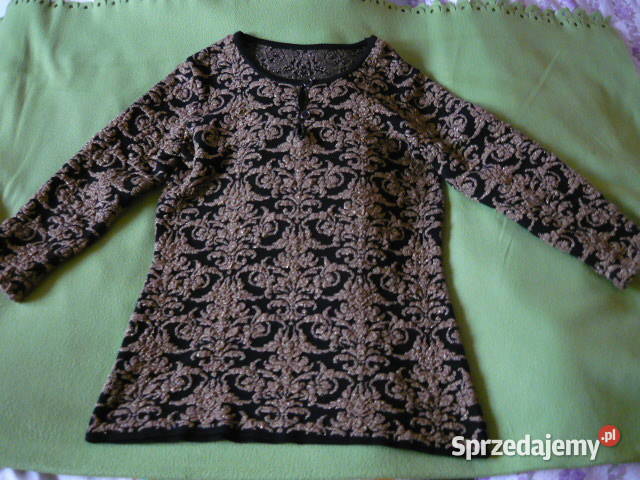 Bluzka ze złotym zdobieniem Myszków