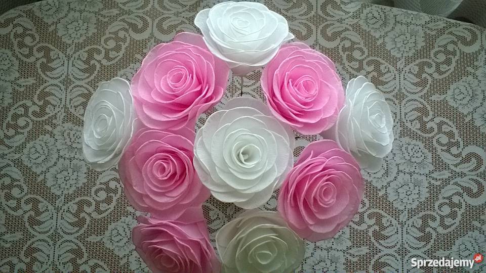 Róża prezent na ślub podziękowania imieniny Dekoracje i ozdoby Wrocław sprzedam