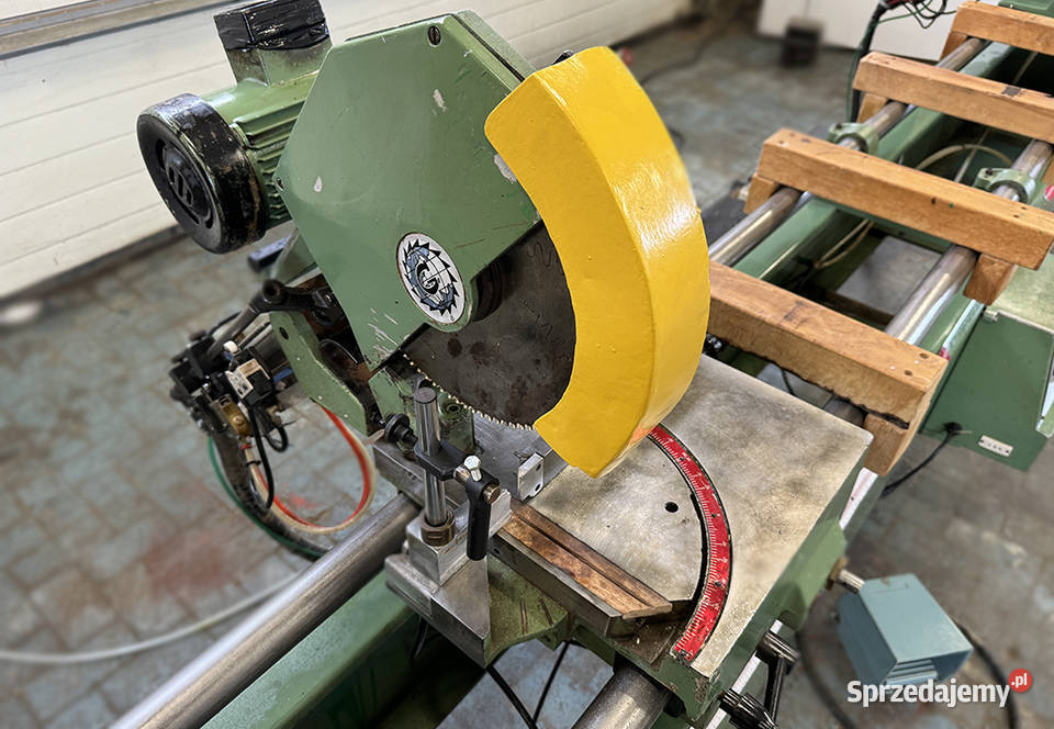 Piła podwójna ukośna do drewna i aluminium OMGA pomorskie Sierakowska Huta