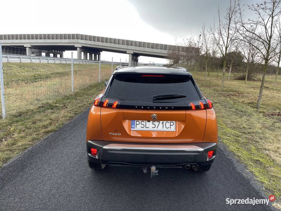 Peugeot 2008 benzyna 12 welurowa tapicerka Strzałkowo sprzedam