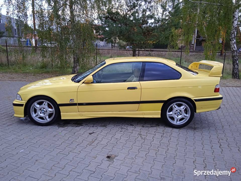 BMW M3 318 iS Dakar gelb sprawna mazowieckie Otwock