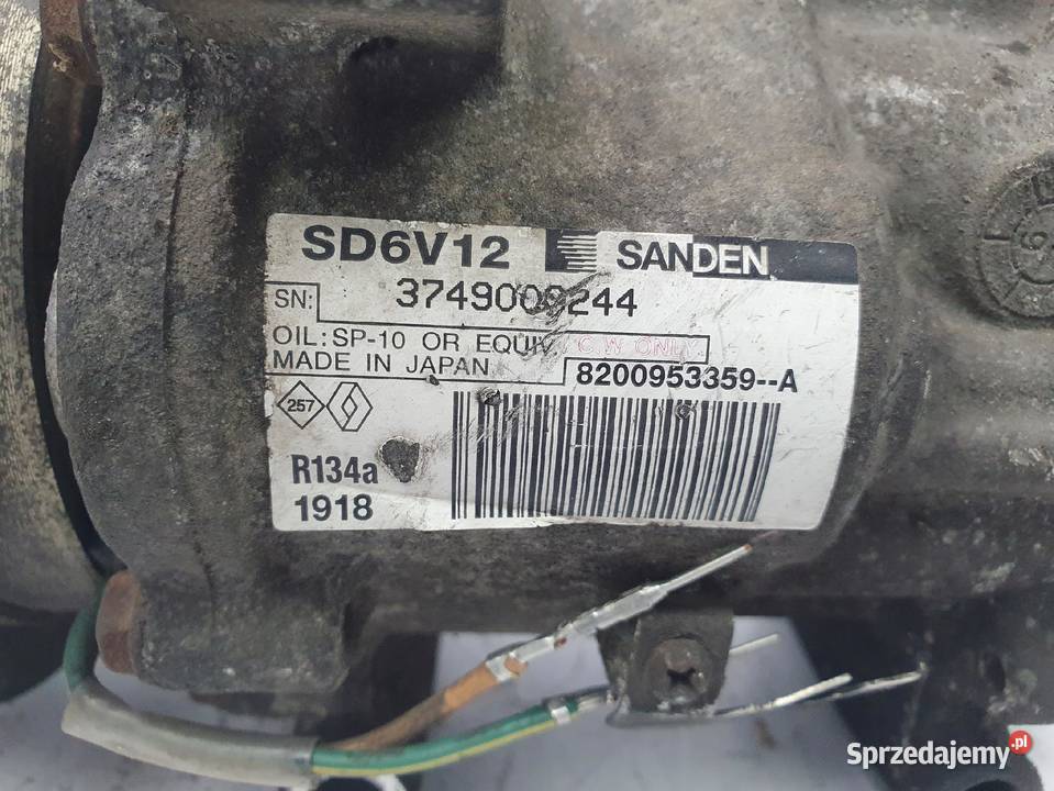 SPRĘŻARKA KLIMATYZACJI Renault Clio III 15 DCI