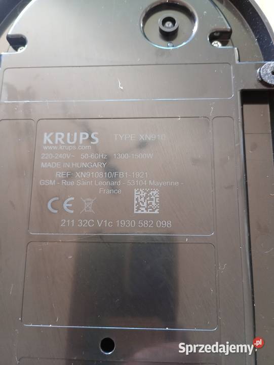 express do kawy Nespresso Krups XN910 Szczecin